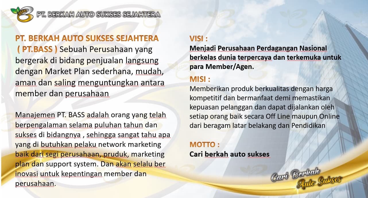 Profil Perusahaan AutoSukses2u